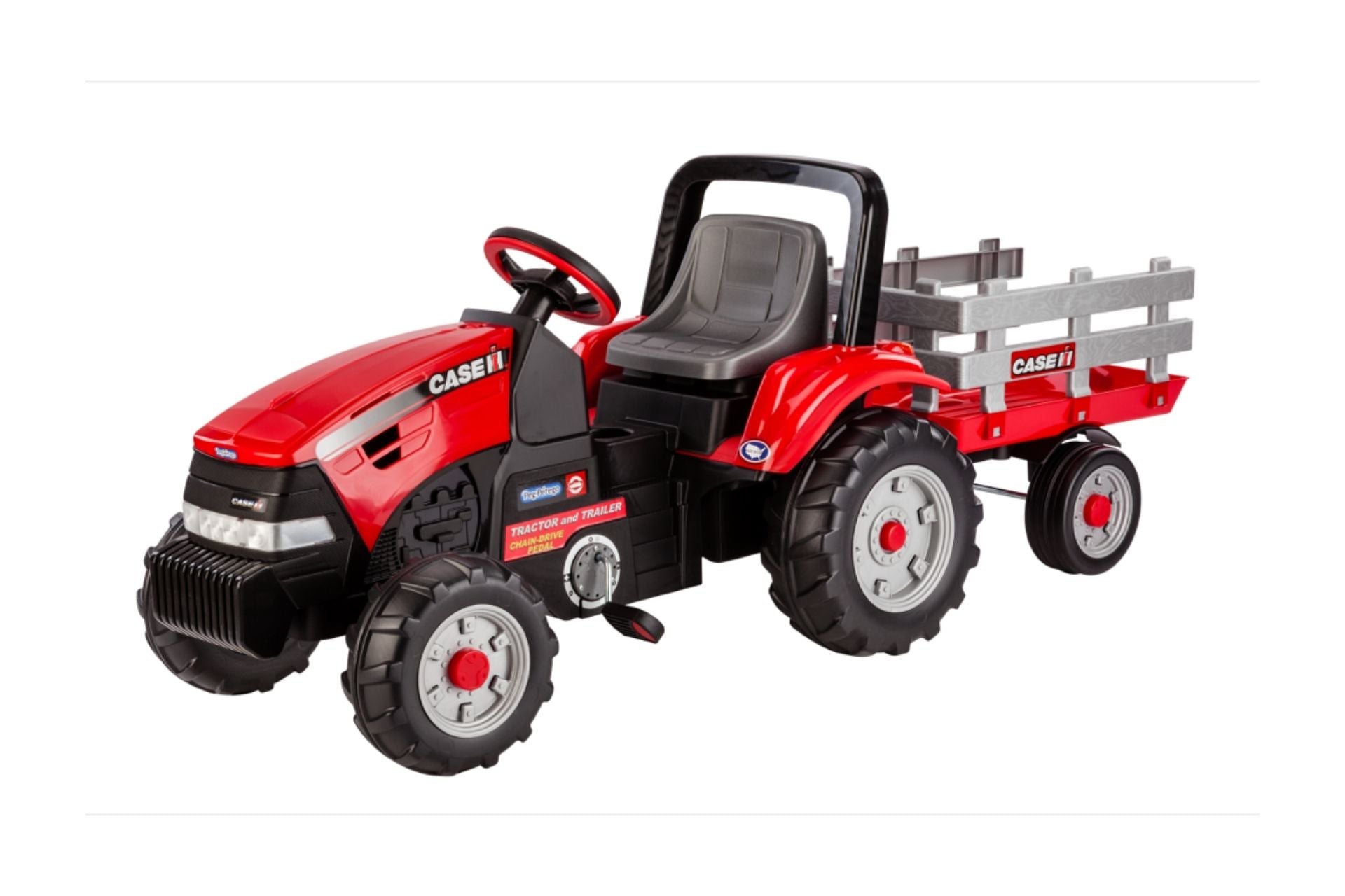 Case IH Tractor And Trailer Pedal Ride-On Vehicle