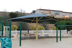 Center Post Square Umbrella Shade