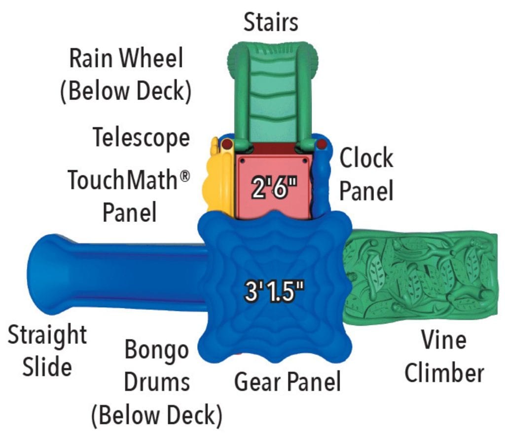 Discovery Ridge Playground With Roof
