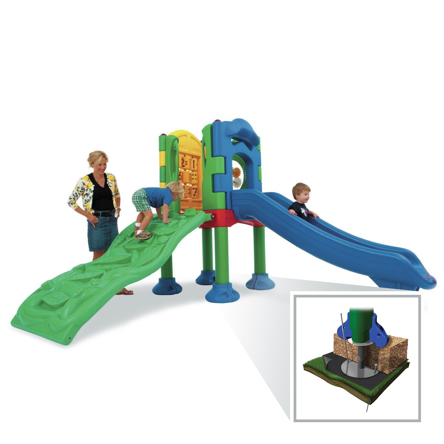 Discovery Hilltop Playground with No Roof