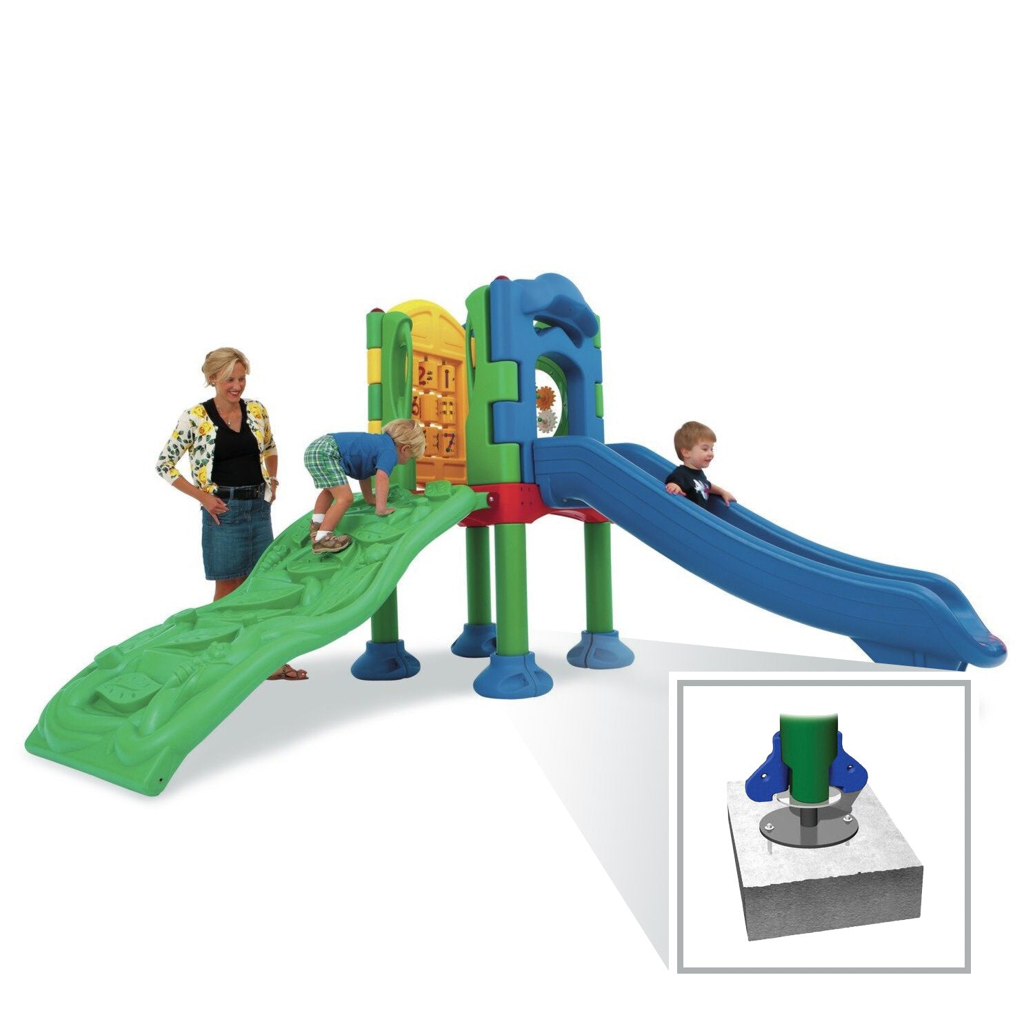 Discovery Hilltop Playground with No Roof