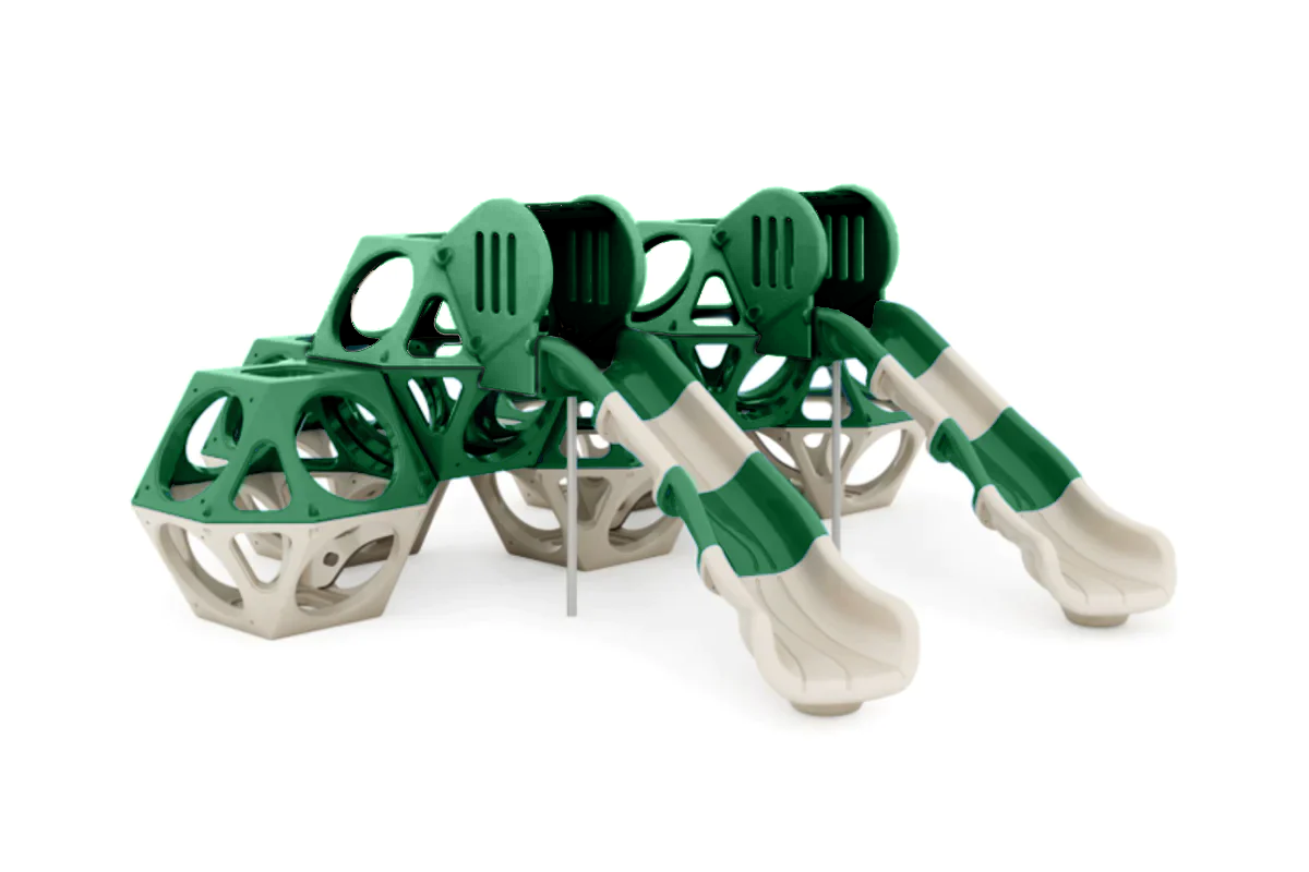 Double Trouble Qube Climbing Cube Slide