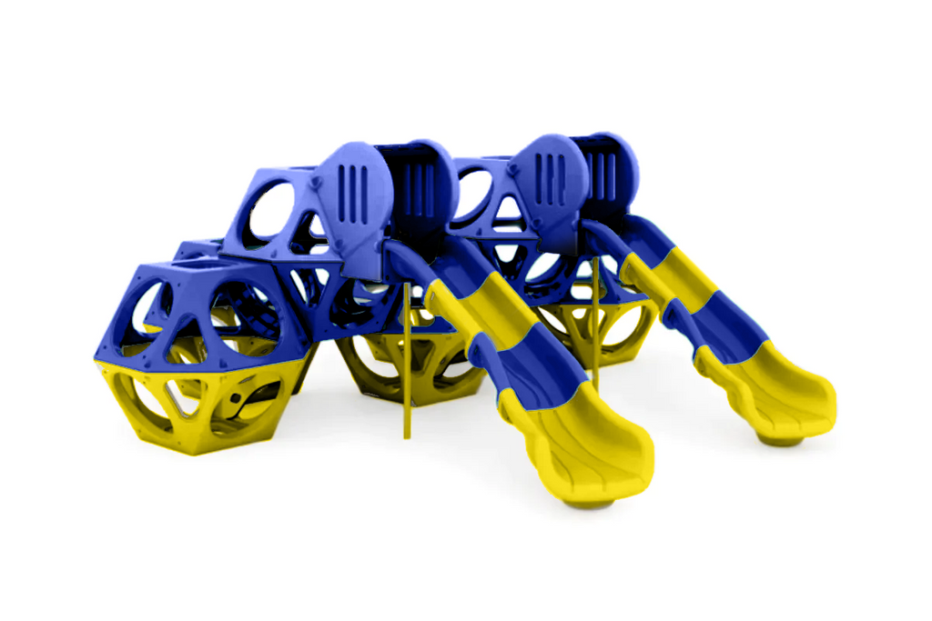 Double Trouble Qube Climbing Cube Slide