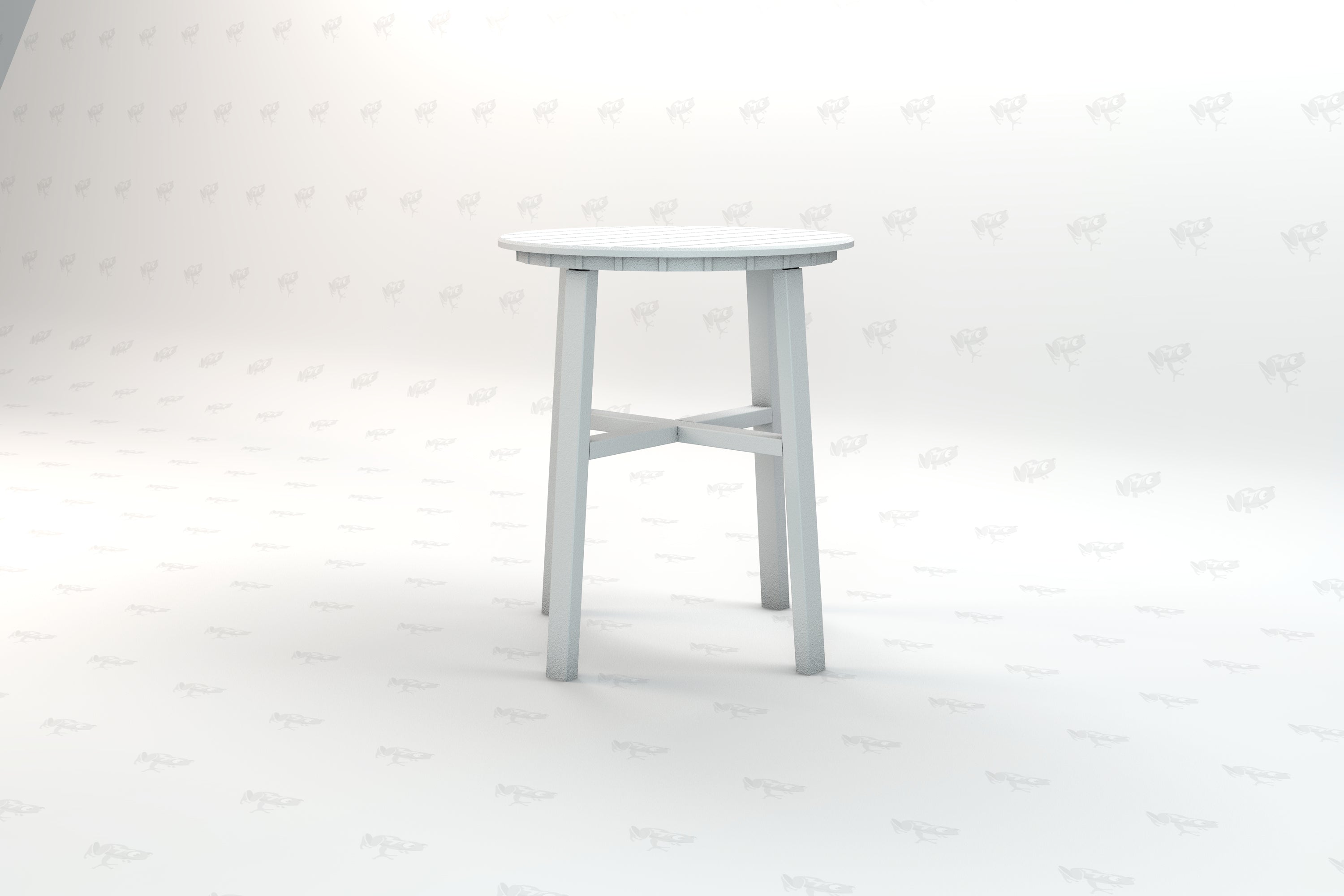Clearwater Adirondack Recycled Plastic Stool