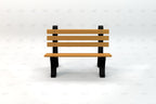 Comfort Park Avenue Recycled Plastic Park Bench
