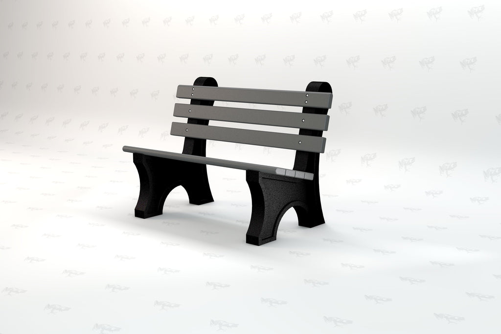 Comfort Park Avenue Recycled Plastic Park Bench