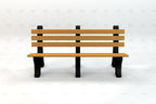 Comfort Park Avenue Recycled Plastic Park Bench