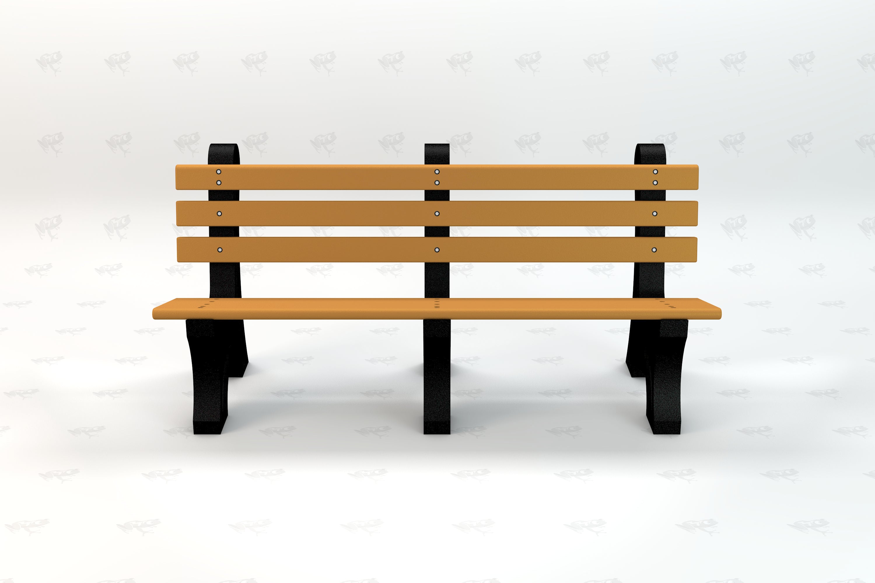 Comfort Park Avenue Recycled Plastic Park Bench