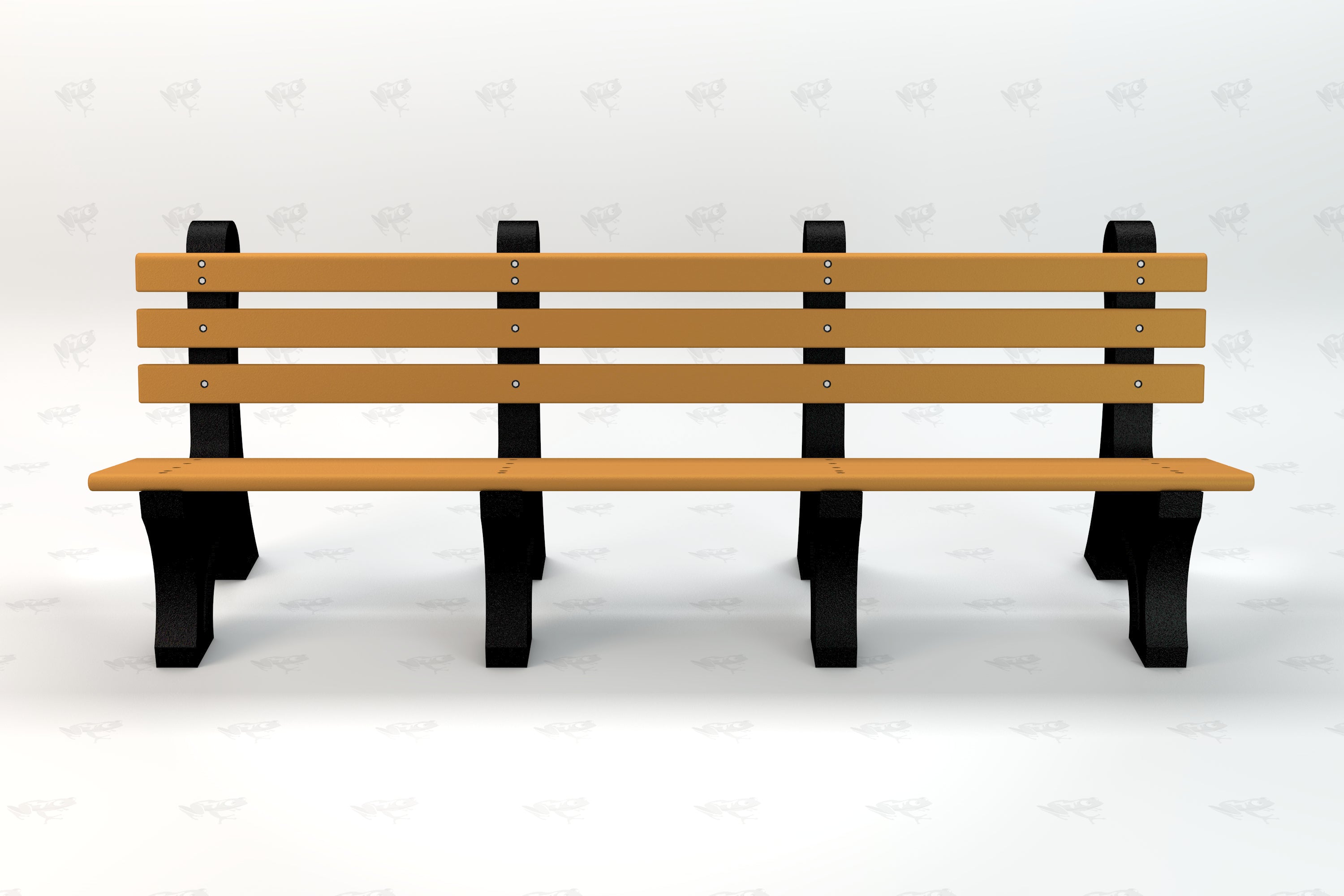 Comfort Park Avenue Recycled Plastic Park Bench
