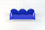 Grand Isle Recycled Plastic Adirondack Bench
