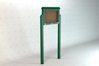 Medium Recycled Plastic Hinged Message Center