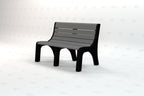 Newport Recycled Plastic Park Bench
