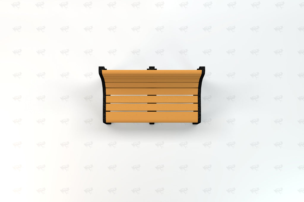 Newport Recycled Plastic Park Bench