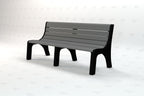 Newport Recycled Plastic Park Bench