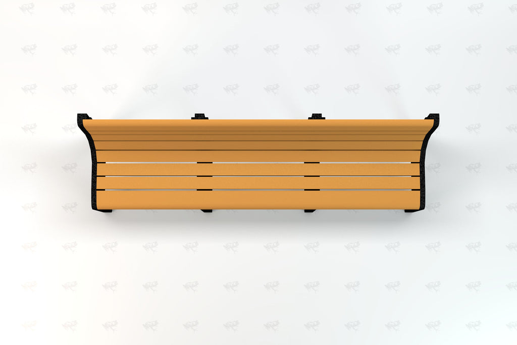 Newport Recycled Plastic Park Bench