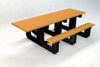 Park Place Recycled Plastic Picnic Table