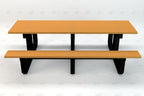 Park Place Recycled Plastic Picnic Table
