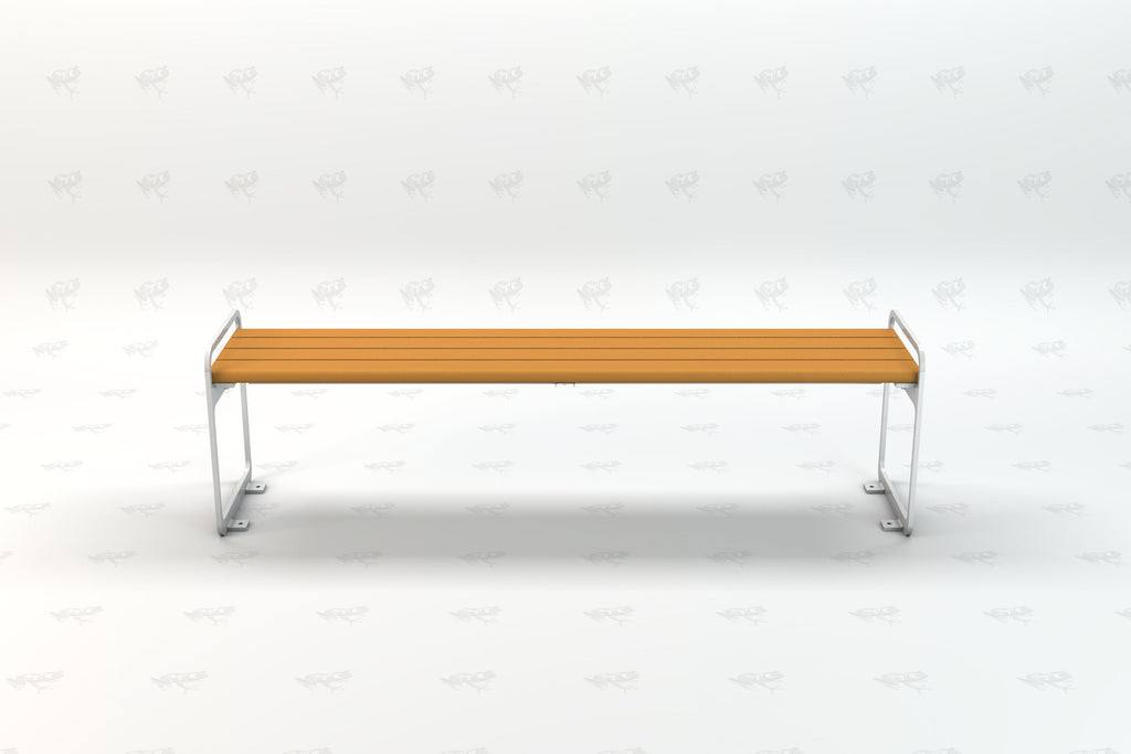 Plaza Recycled Plastic Park Bench