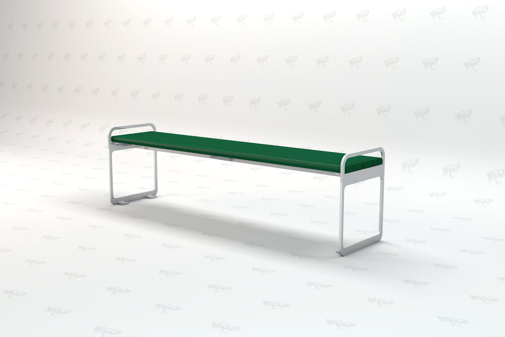 Plaza Recycled Plastic Park Bench
