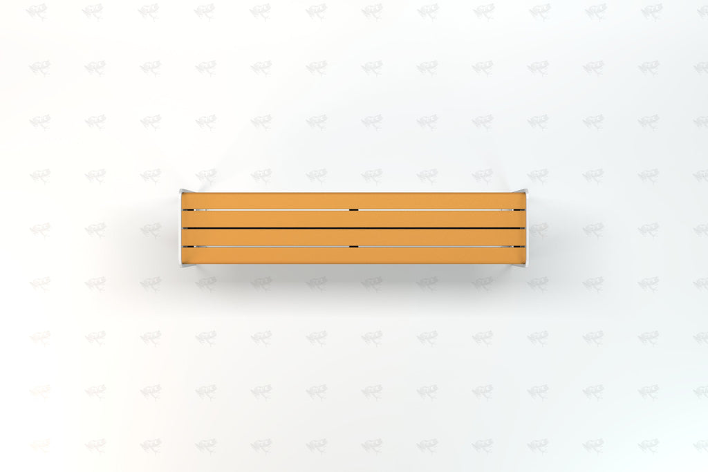 Plaza Recycled Plastic Park Bench