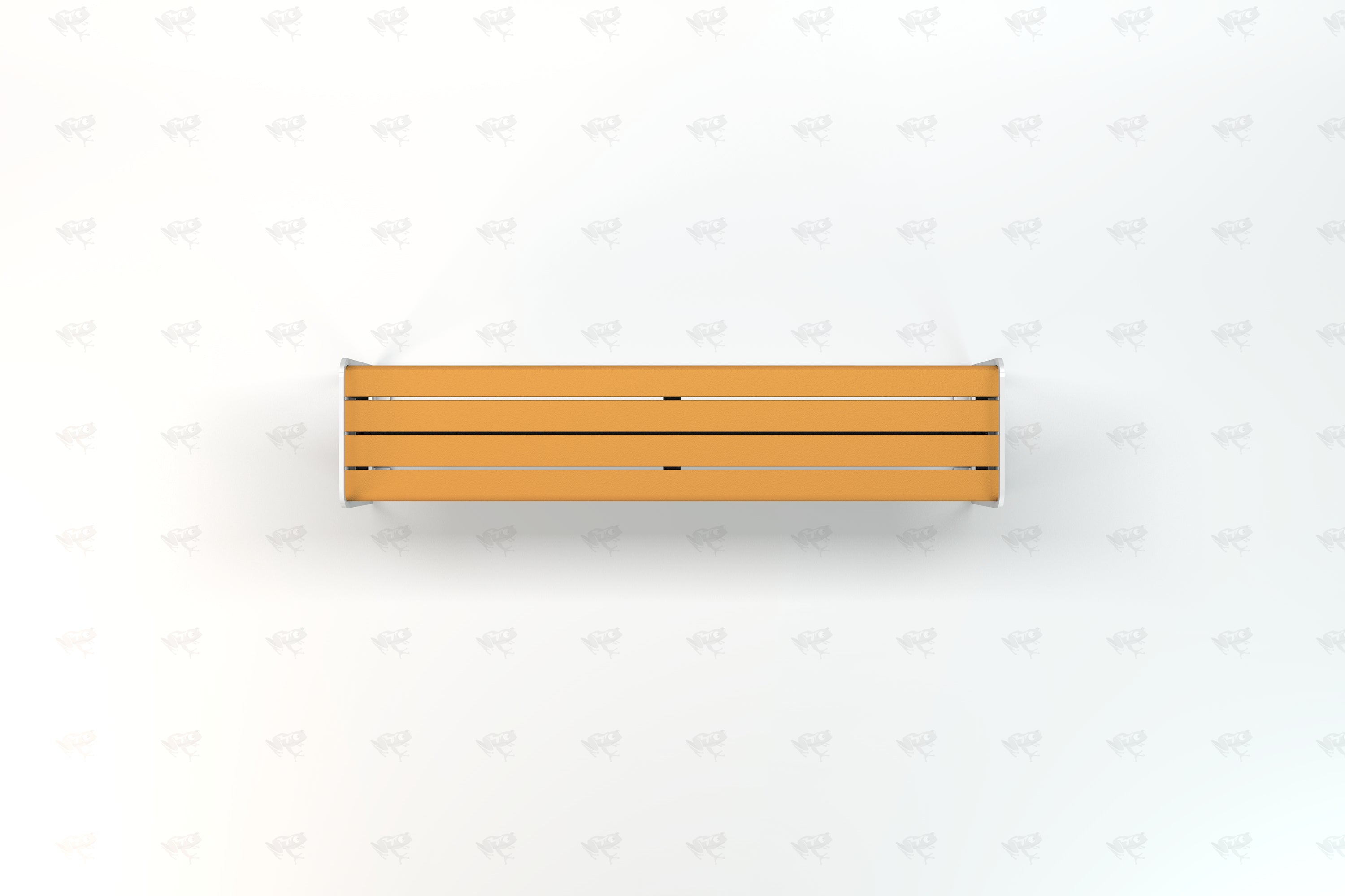 Plaza Recycled Plastic Park Bench