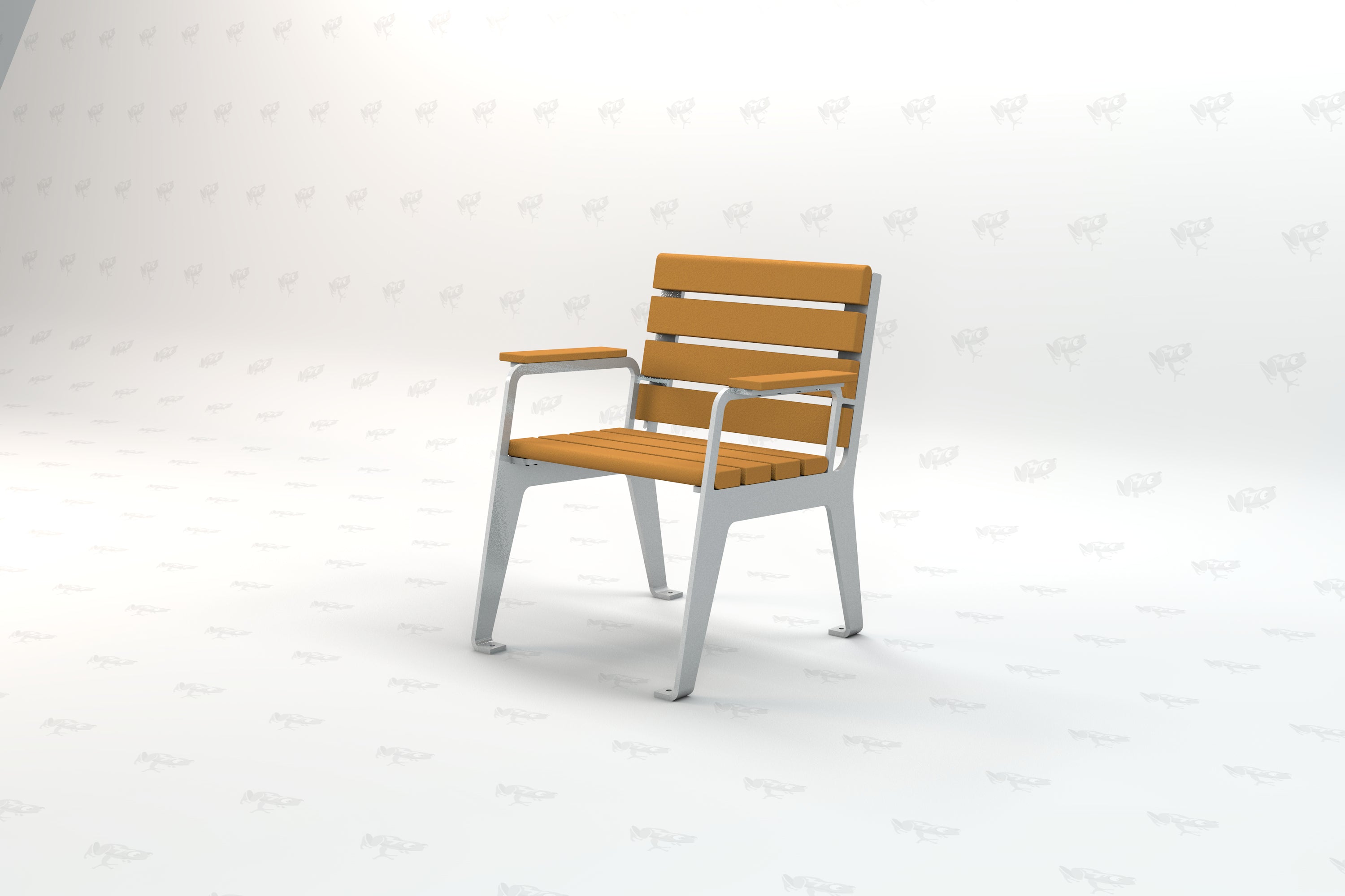 Plaza Recycled Plastic Park Chair