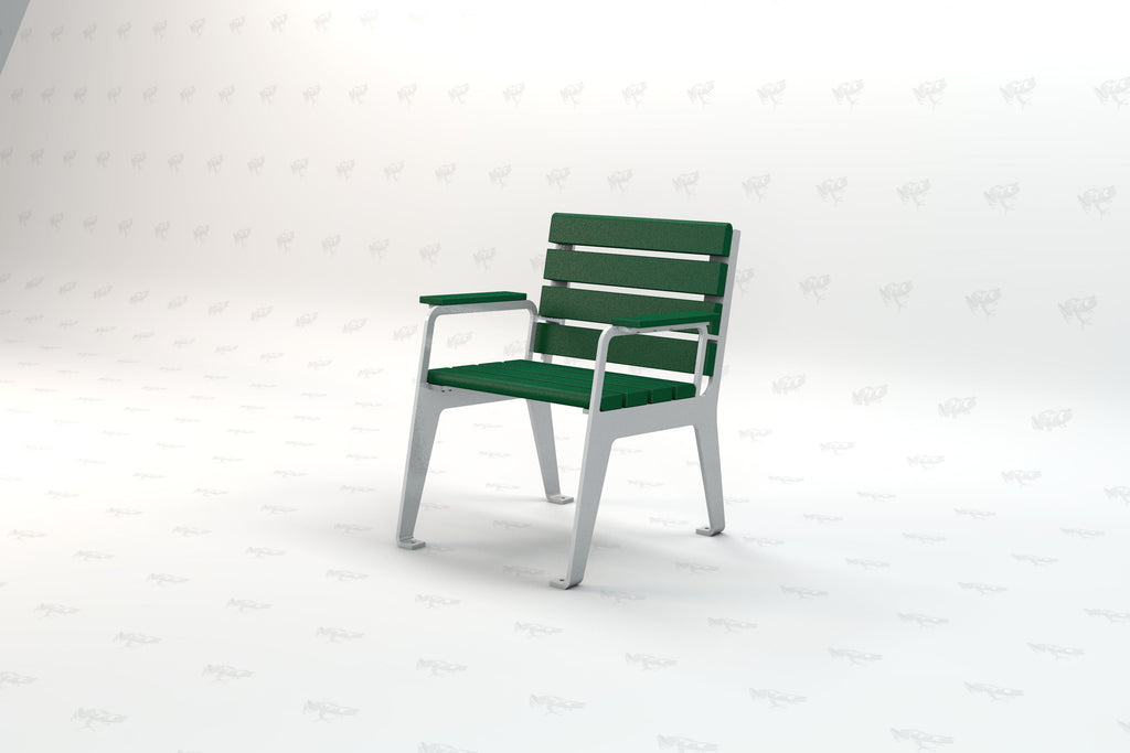 Plaza Recycled Plastic Park Chair