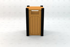 Ridgeview Recycled Plastic Trash Receptacle