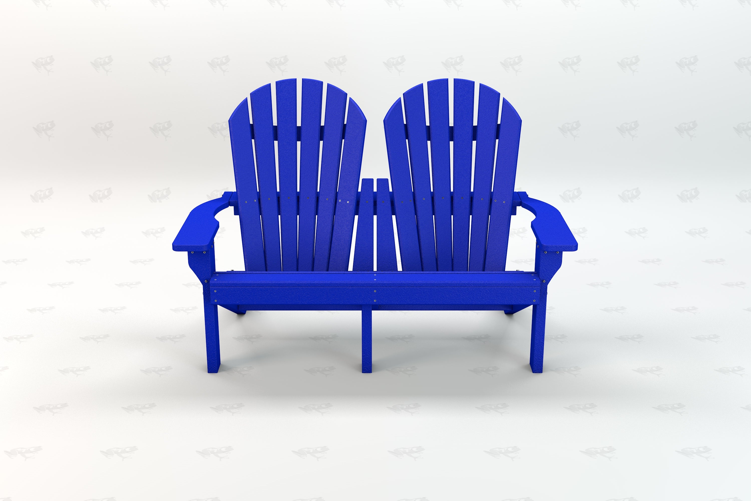Riviera Recycled Plastic Adirondack Love Seat