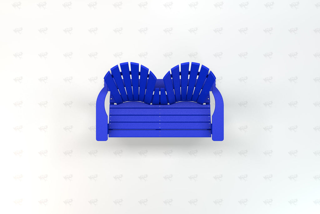 Riviera Recycled Plastic Adirondack Love Seat