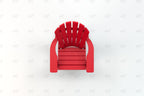 Seaside Recycled Plastic Adirondack Chair