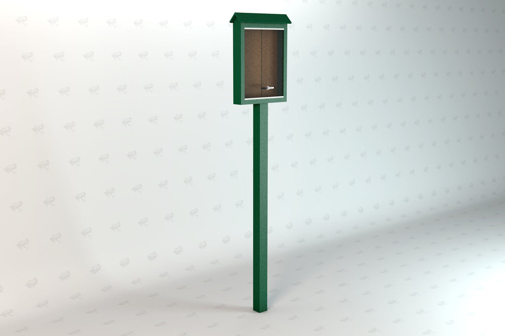 Small Recycled Plastic Standard Message Center