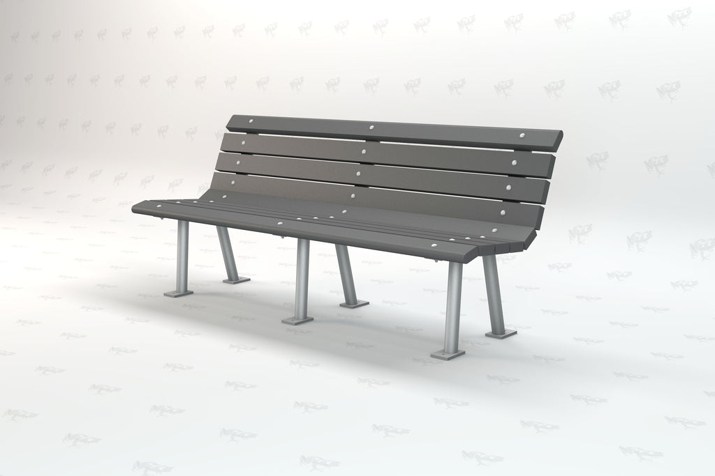 St. Pete Recycled Plastic Park Bench