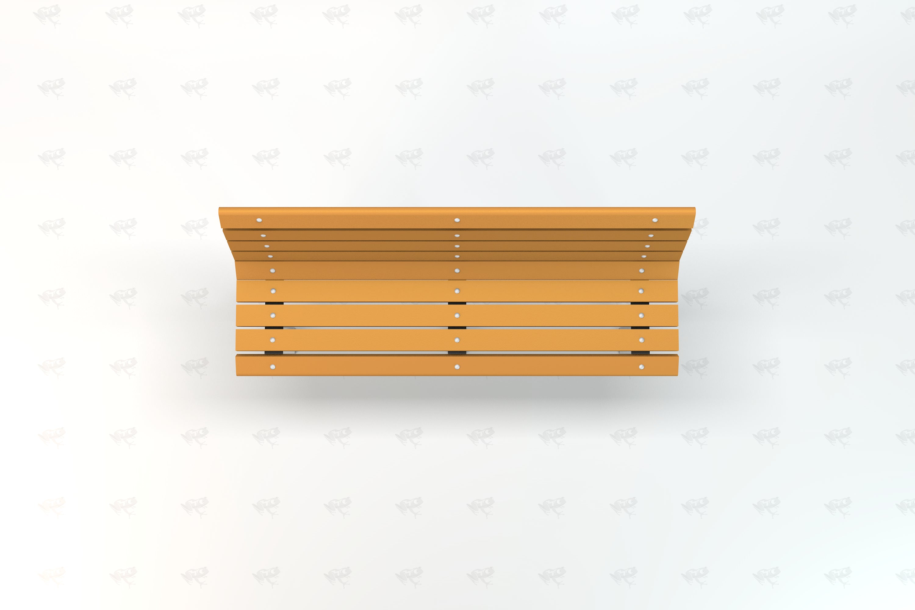 St. Pete Recycled Plastic Park Bench