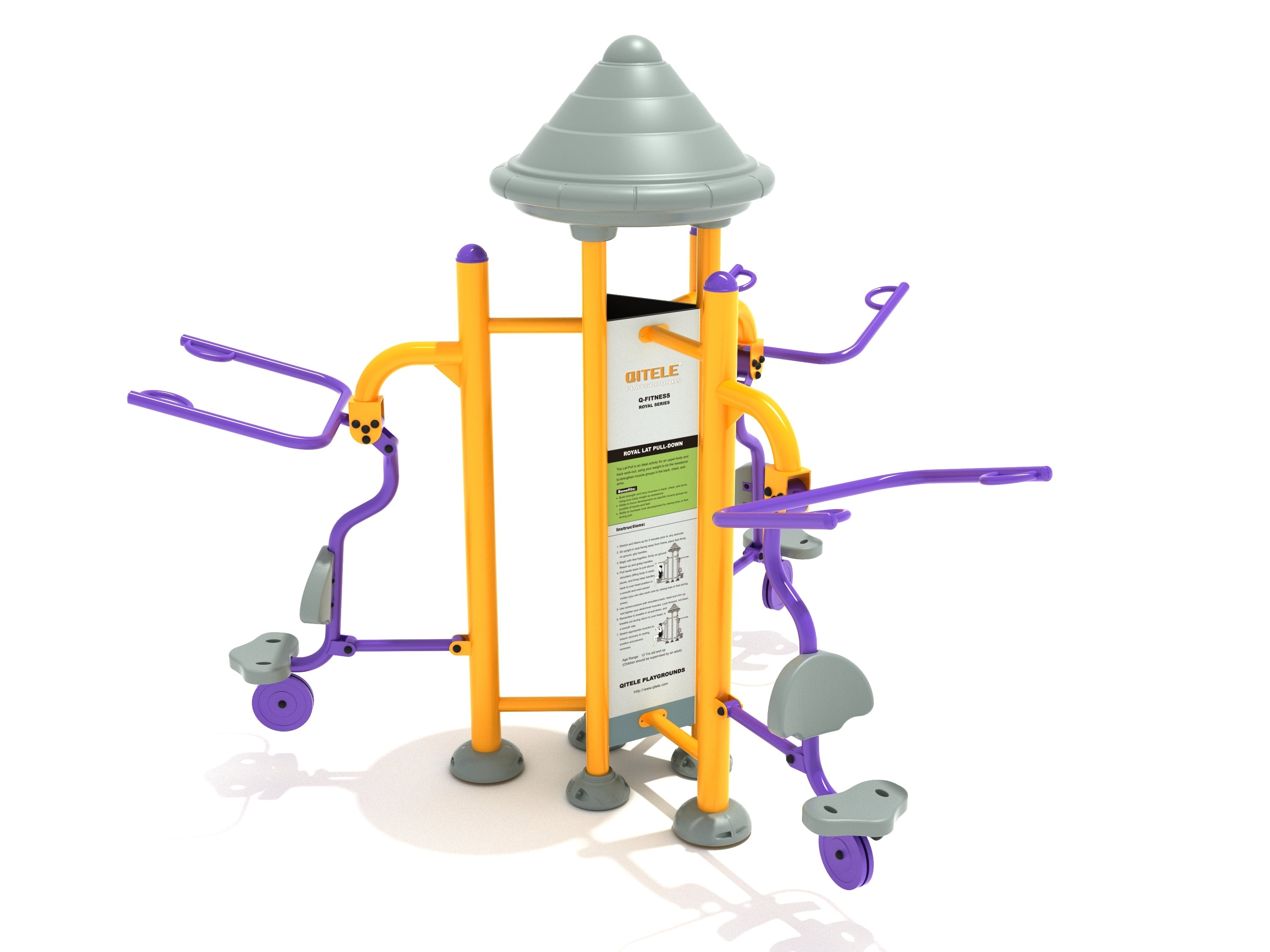 Royal Triple Station Lat Pull Down