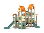 Red Mulberry Canopy Quest Play Structure