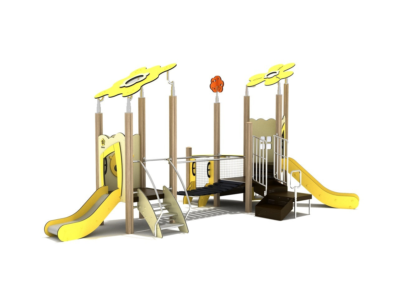 Gray Beech Canopy Quest Play Structure
