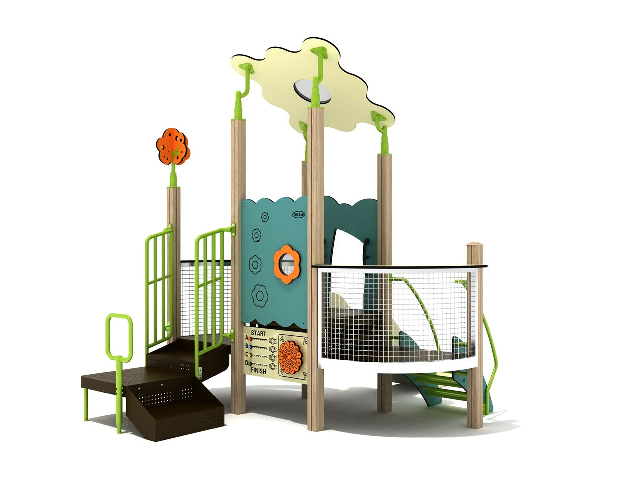 Gopherwood Canopy Quest Play Structure