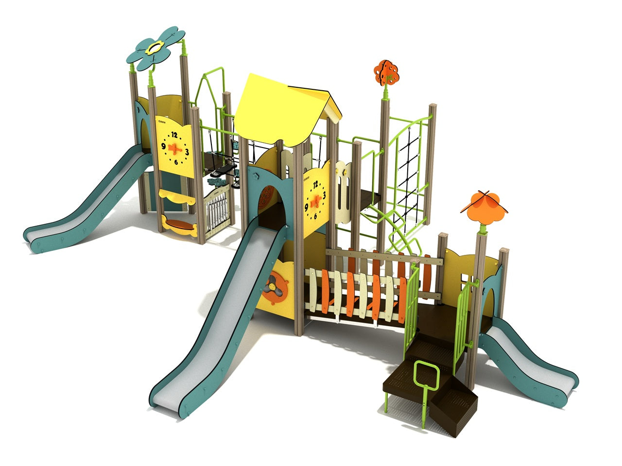 Pecan Hickory Canopy Quest Play Structure