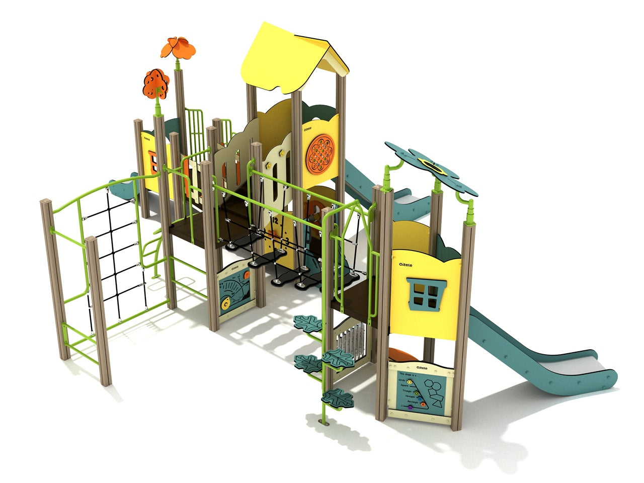 Pecan Hickory Canopy Quest Play Structure