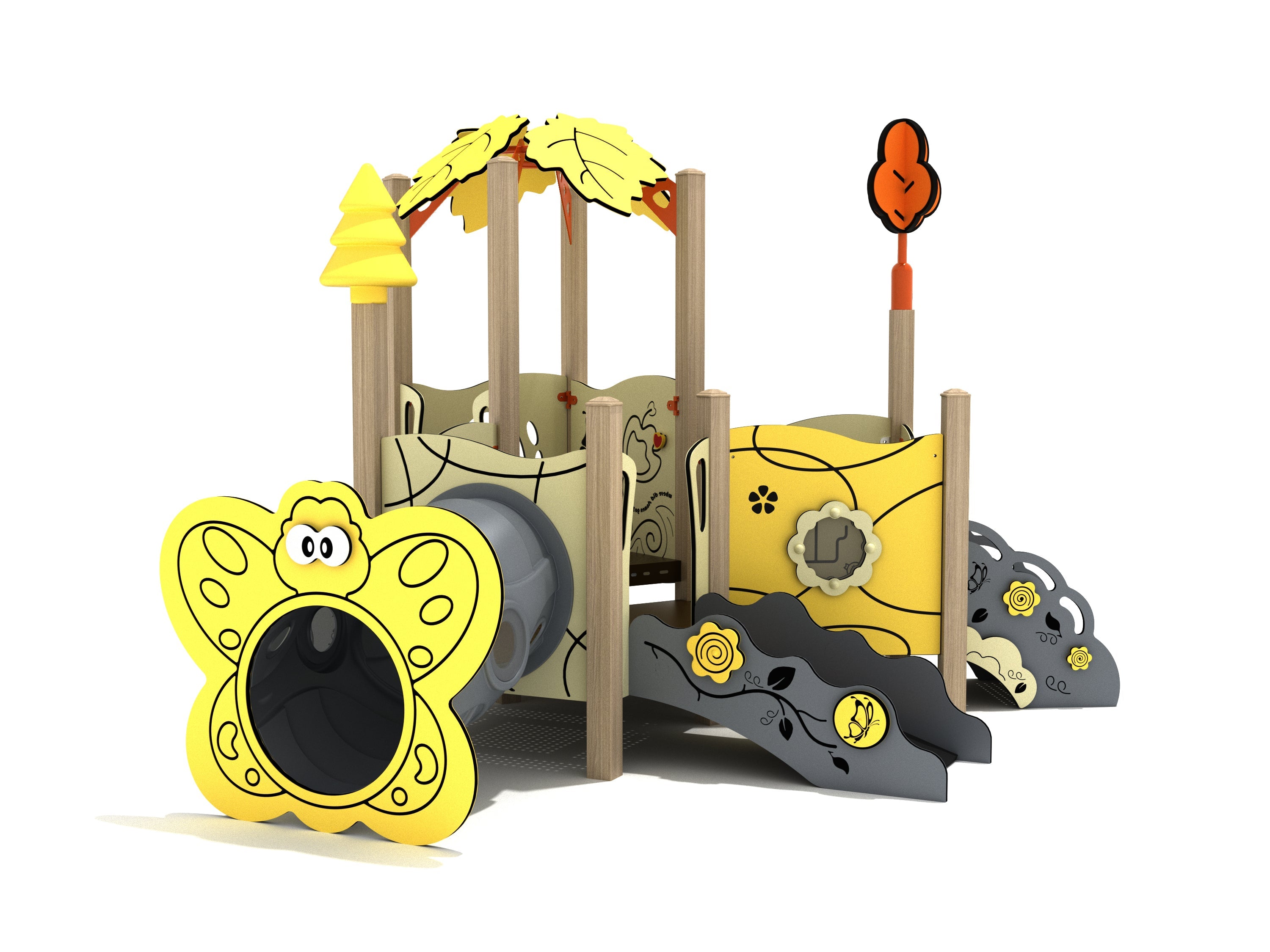 Huckleberry Canopy Mini Play Structure