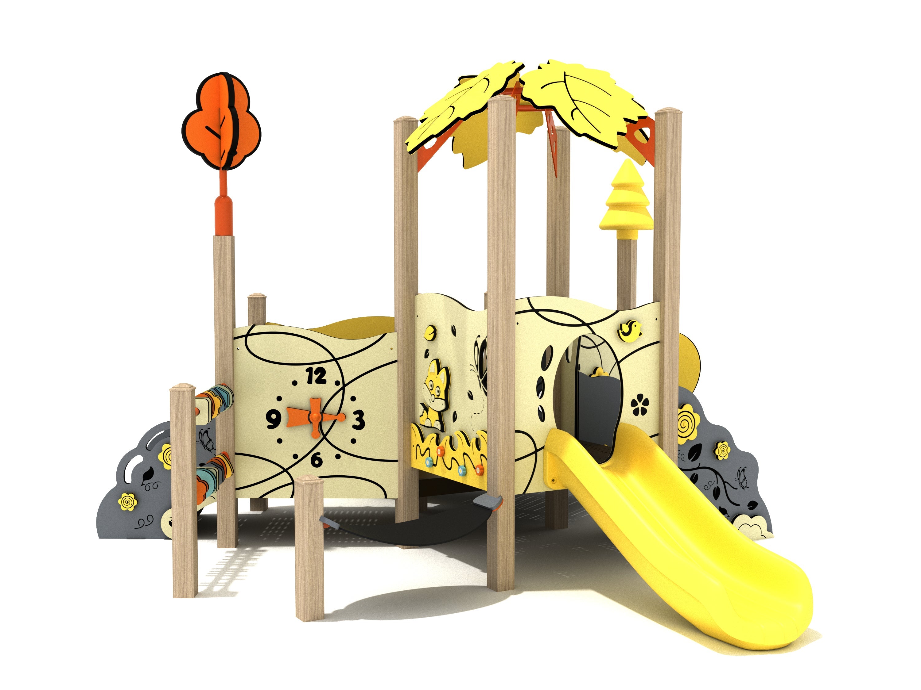 Huckleberry Canopy Mini Play Structure