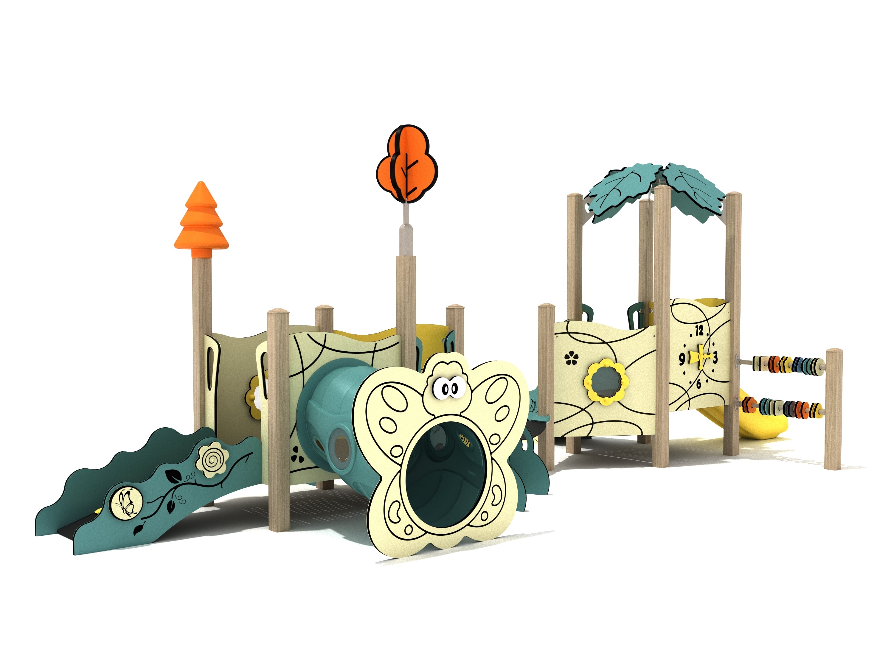 Star Anise Canopy Mini Play Structure