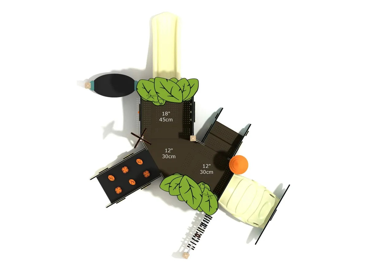 Indigo Canopy Mini Play Structure