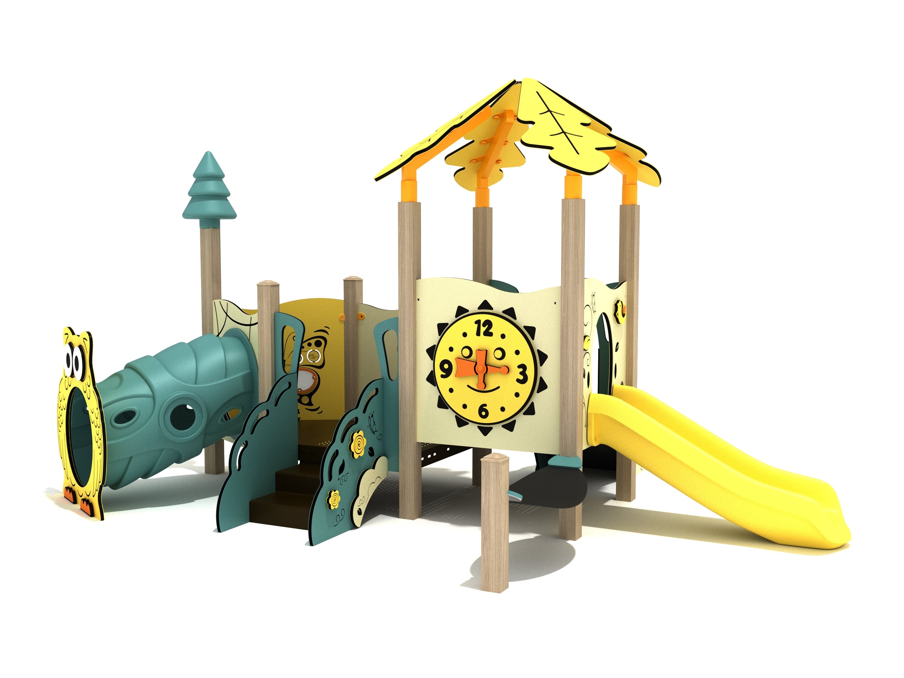 Hibiscus Canopy Mini Play Structure