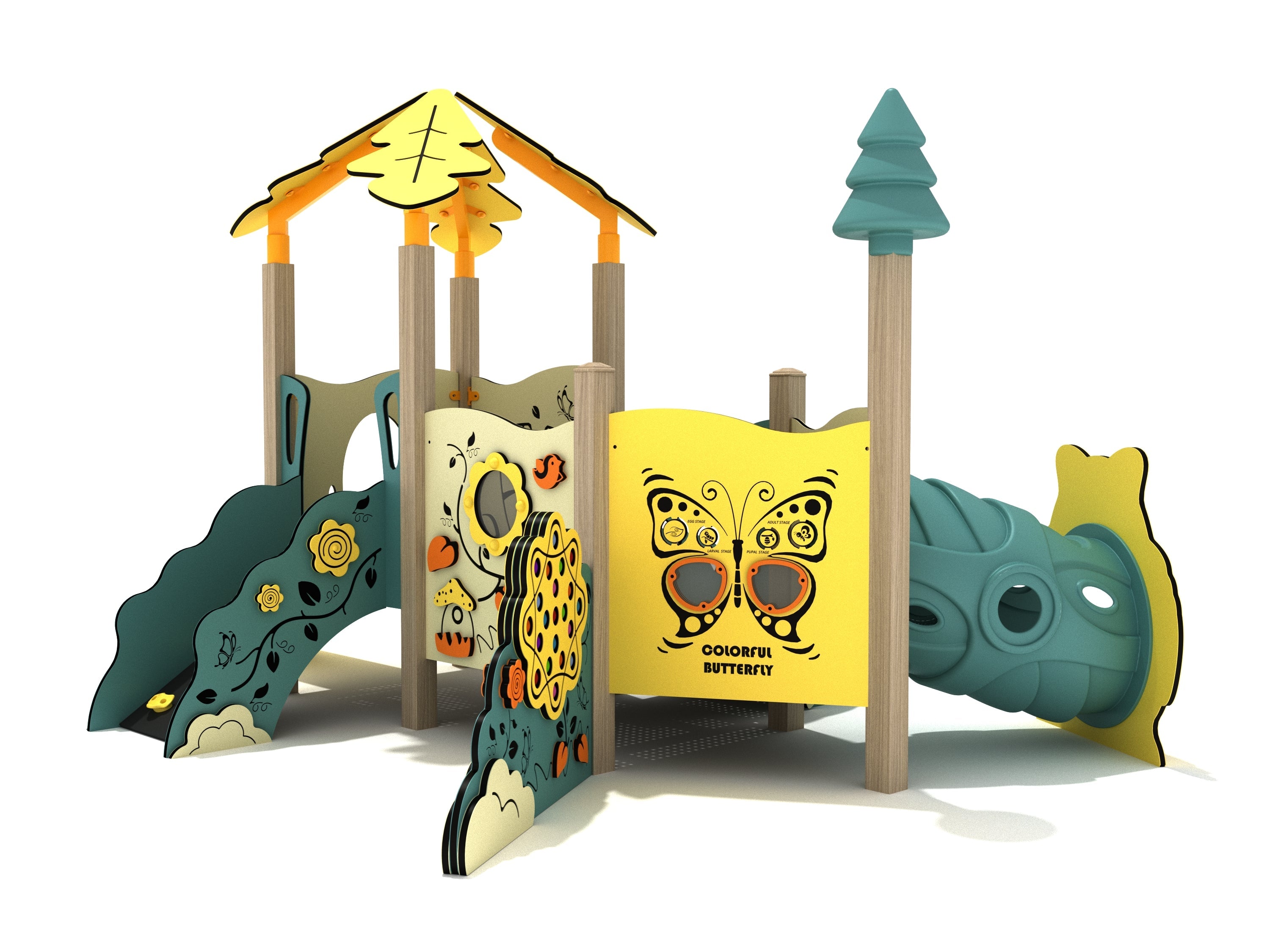 Hibiscus Canopy Mini Play Structure