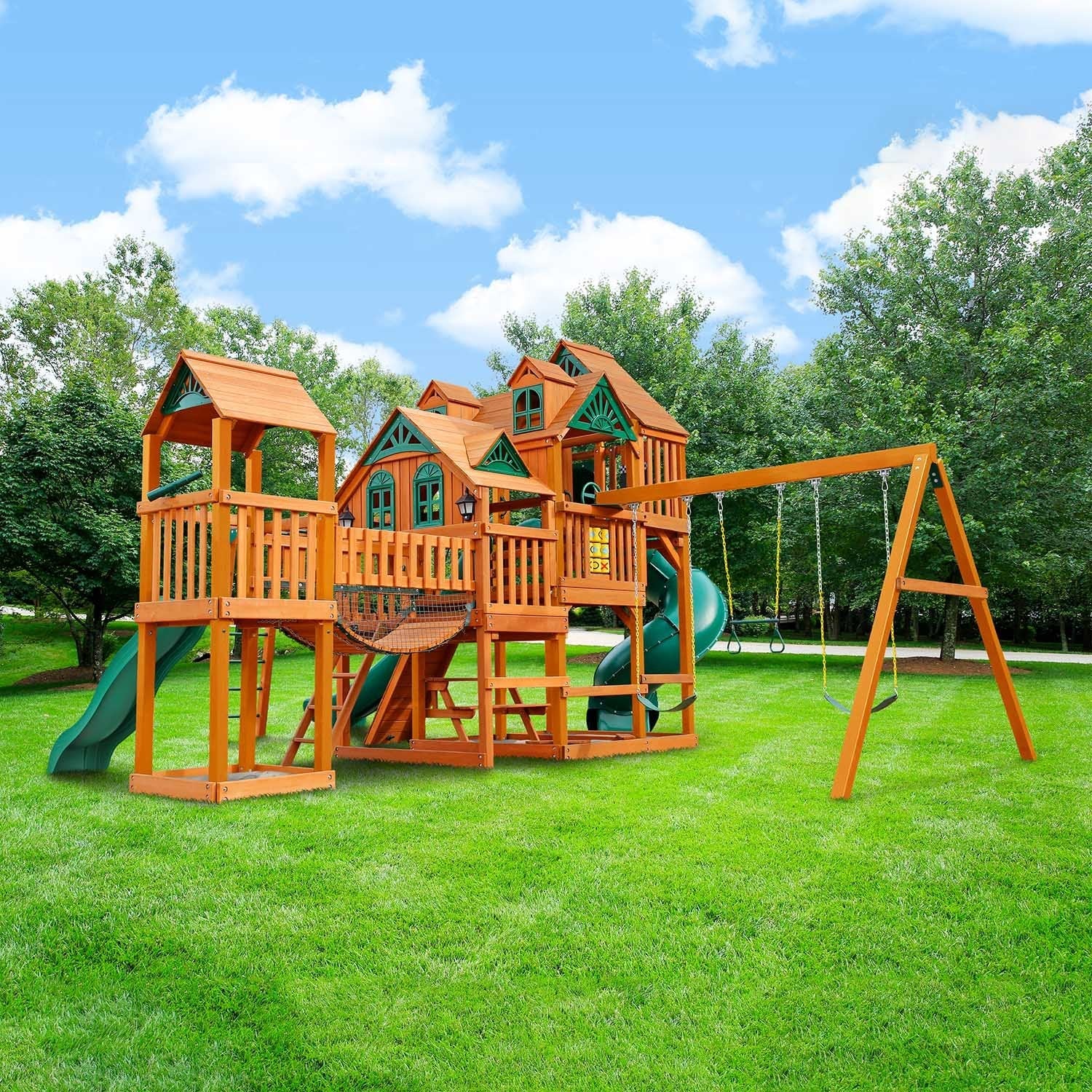 Empire Extreme AP Wooden Swing Set