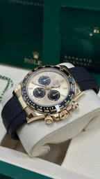 Rolex Cosmograph Daytona 40mm Yellow Gold Ceramic Bezel Champagne and Black "YML/Pikachu" Dial Oysterflex - 126518LN - New 2025