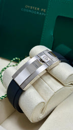 Rolex Cosmograph Daytona 40mm White Gold Grey "Ghost" Dial Oysterflex - 126519LN - New 2025