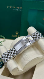 Rolex Datejust 36mm Fluted Bezel "Wimbledon" Roman Dial Jubilee - 126234 - New 2025